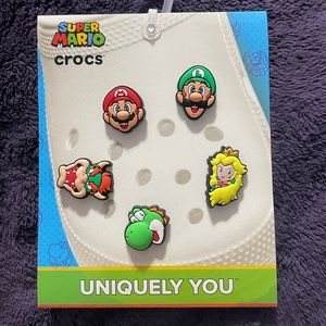 Crocs Super Mario Brothers Jibbitz set new